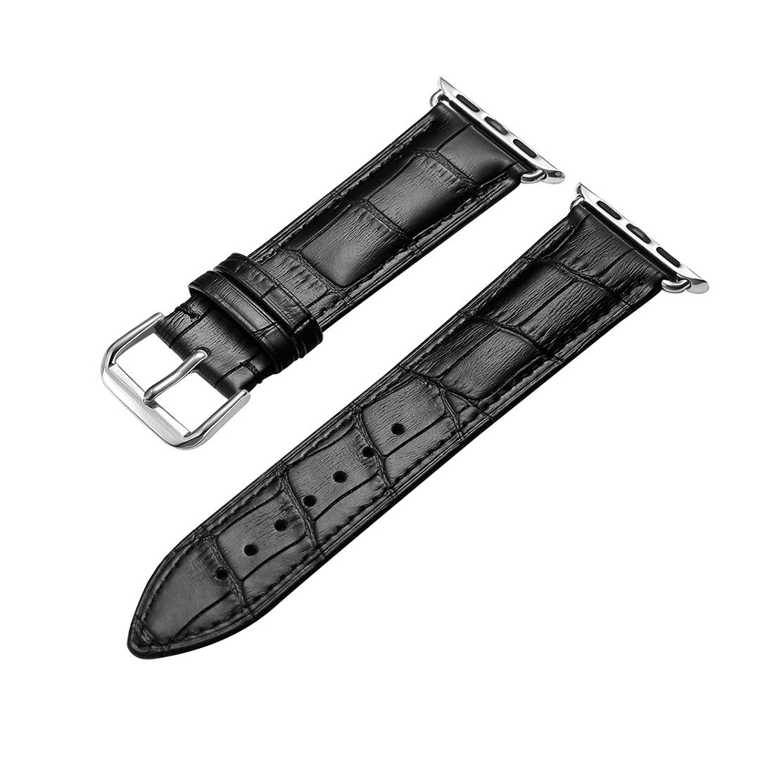 Marcivelle Dress Leather Apple Watch Strap – Genuine Leather Luxury