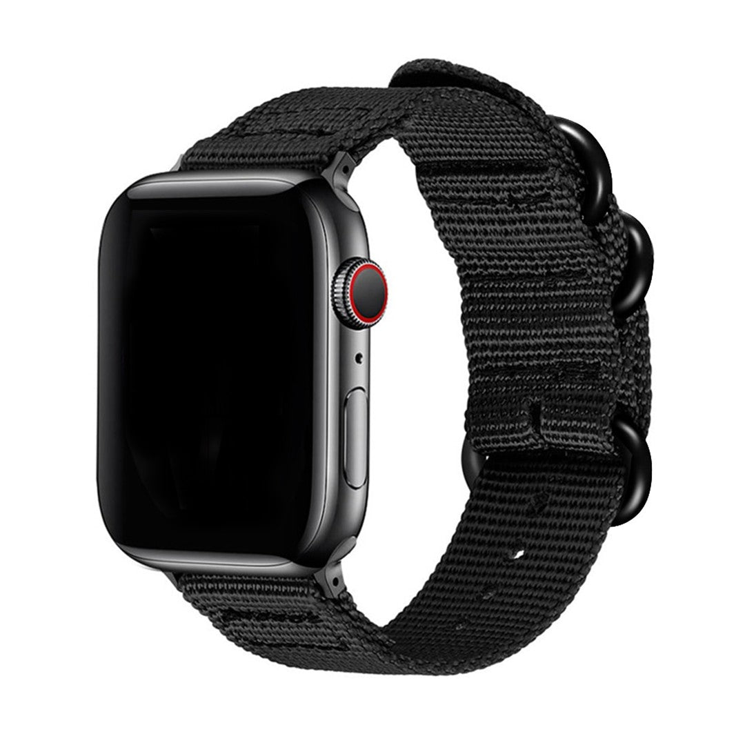 Marcivelle NATO Apple Watch Strap – Lightweight Woven Nylon