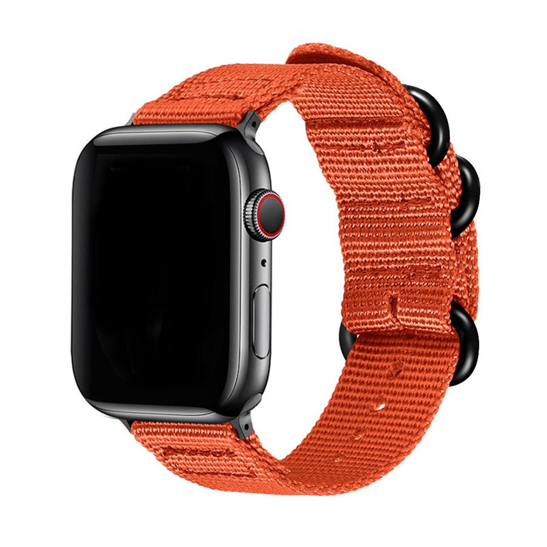 Marcivelle NATO Apple Watch Strap – Lightweight Woven Nylon
