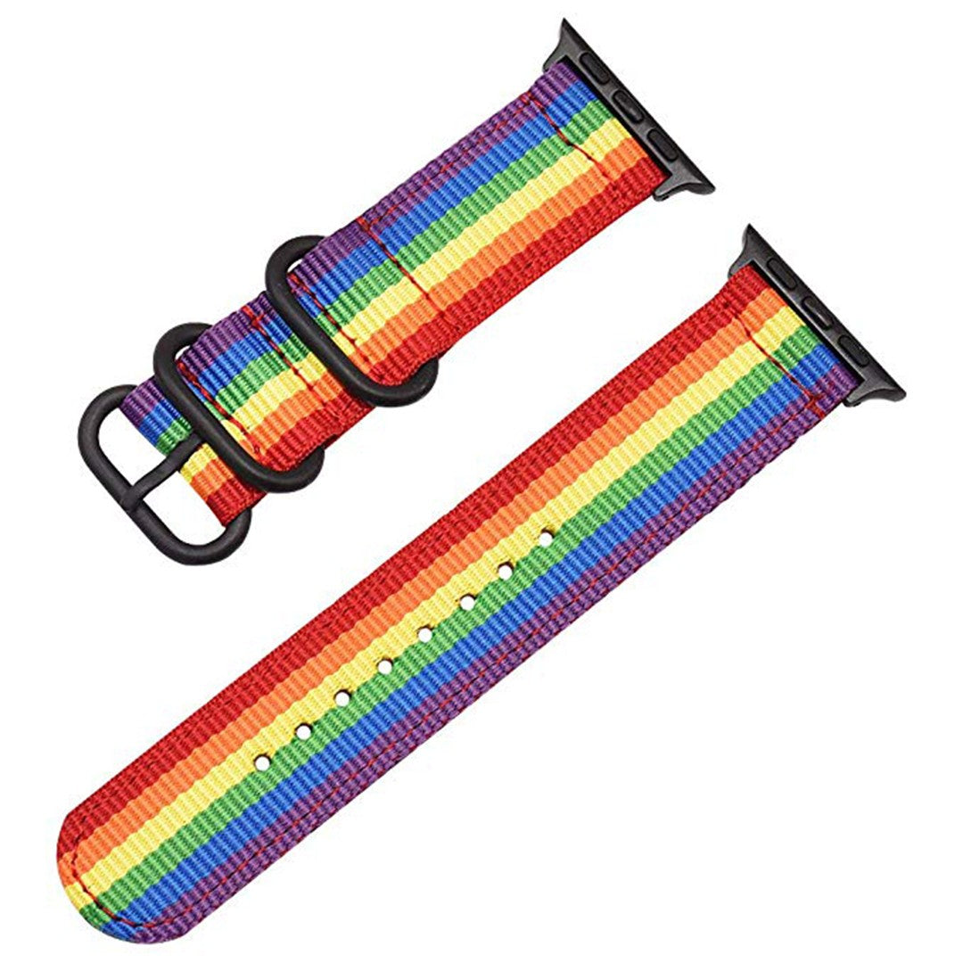 Marcivelle NATO Apple Watch Strap – Lightweight Woven Nylon