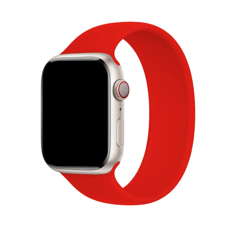 Marcivelle Silicone Solo Loop Apple Watch Band – Soft & Flexible Fit