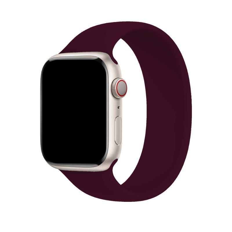 Marcivelle Silicone Solo Loop Apple Watch Band – Soft & Flexible Fit