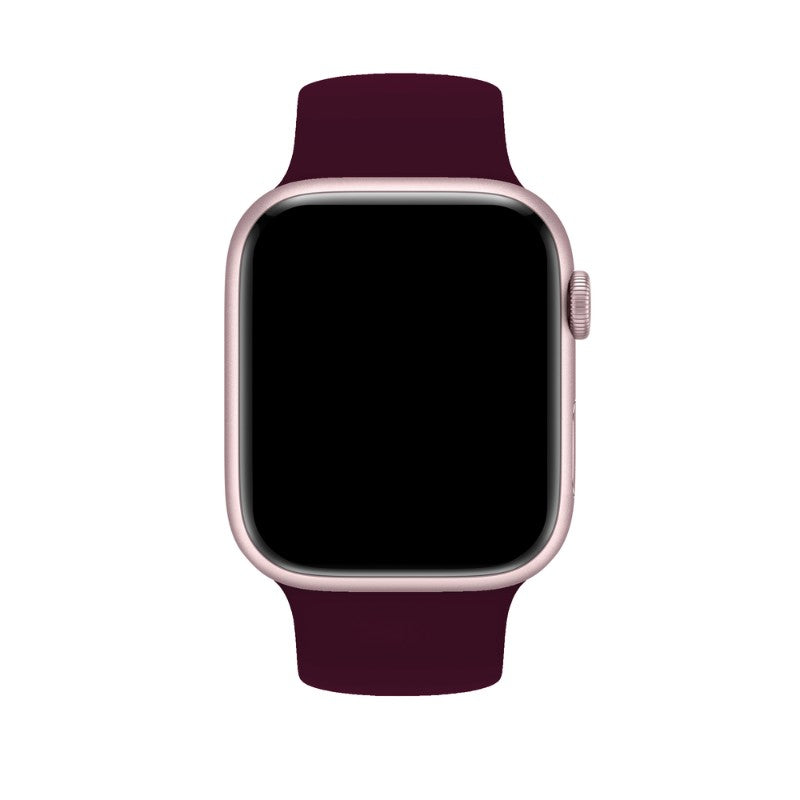 Marcivelle Silicone Solo Loop Apple Watch Band – Soft & Flexible Fit