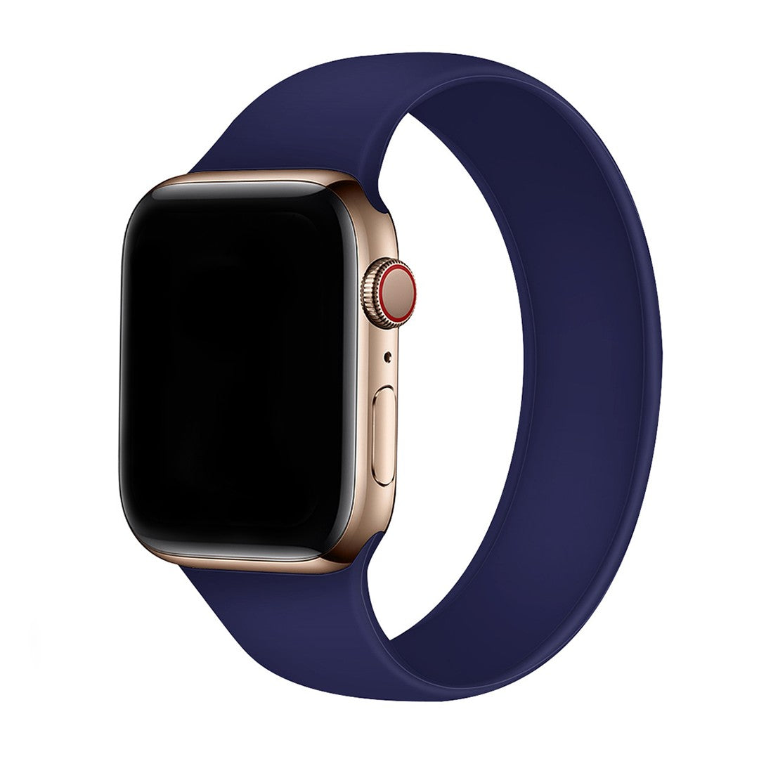 Marcivelle Silicone Solo Loop Apple Watch Band – Soft & Flexible Fit
