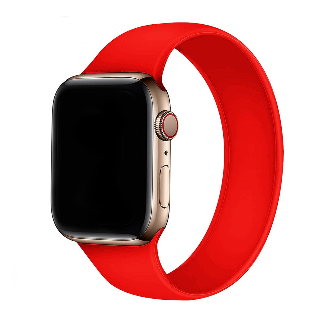 Marcivelle Silicone Solo Loop Apple Watch Band – Soft & Flexible Fit