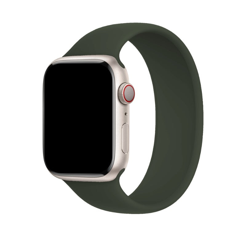 Marcivelle Silicone Solo Loop Apple Watch Band – Soft & Flexible Fit