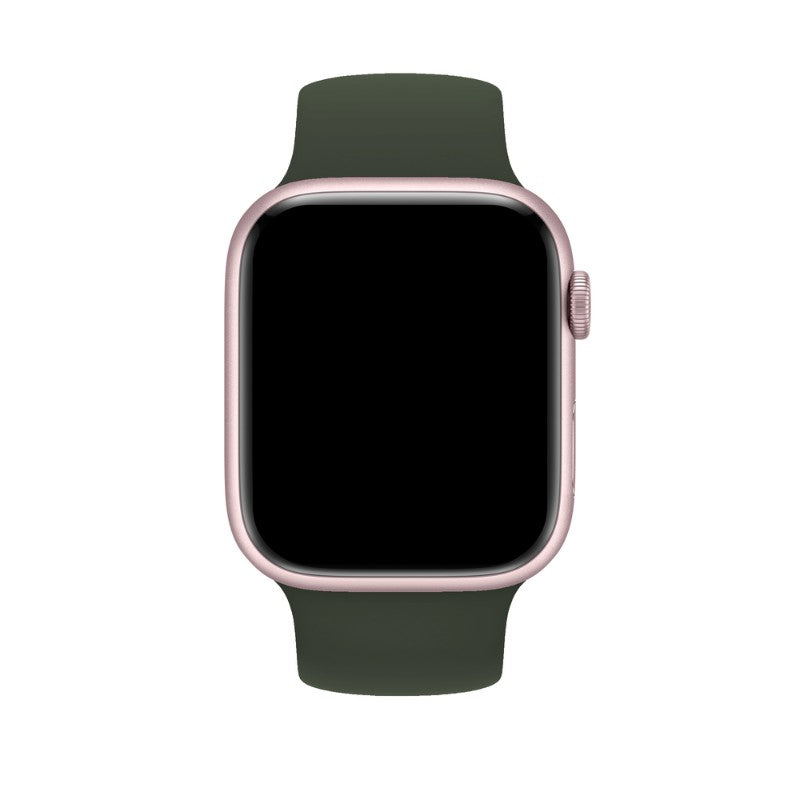 Marcivelle Silicone Solo Loop Apple Watch Band – Soft & Flexible Fit