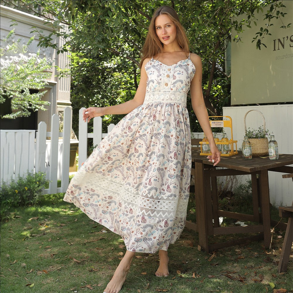 Marigold Floral Sundress