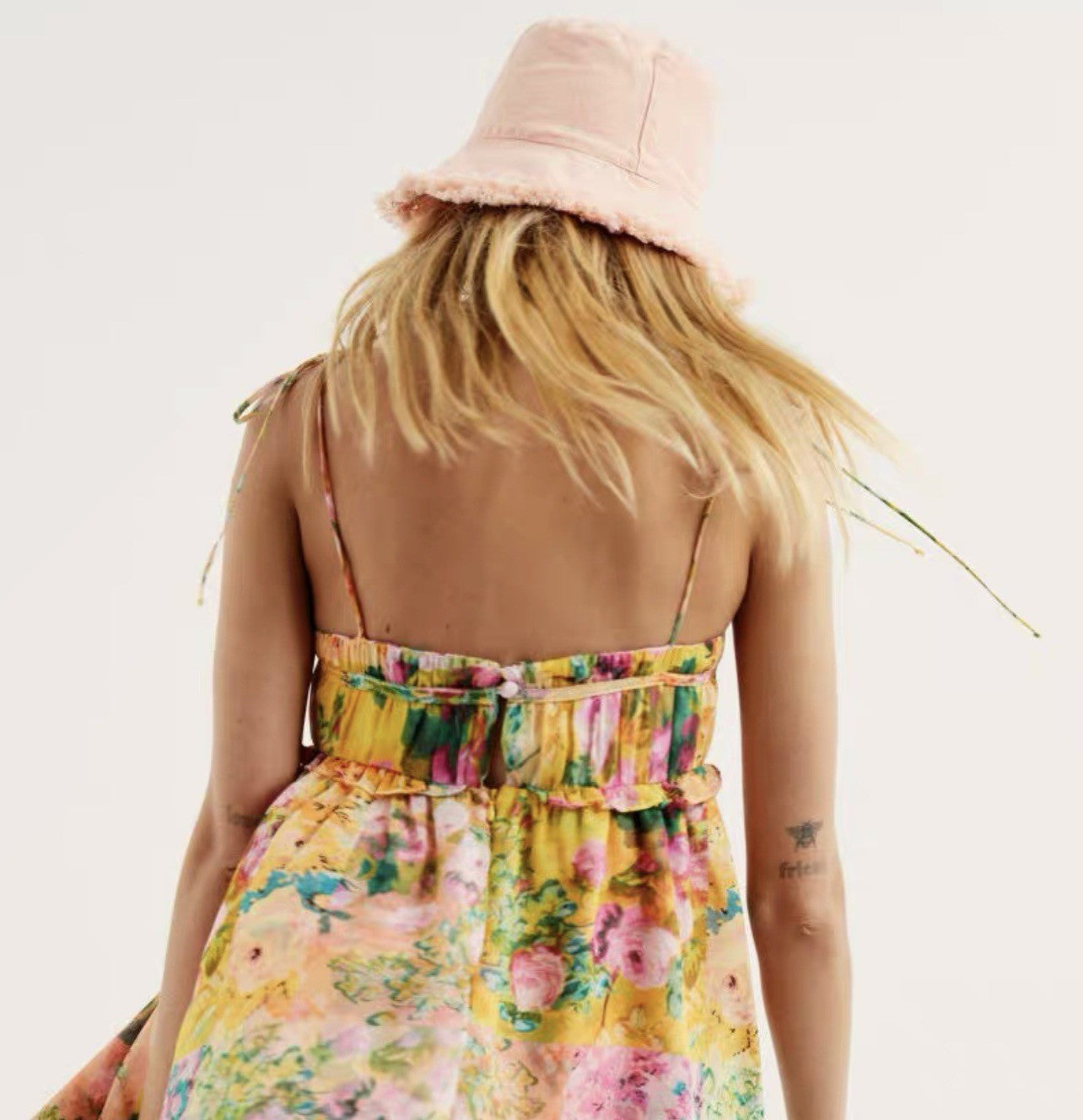 Rosalia Ruffled A-Line Mini