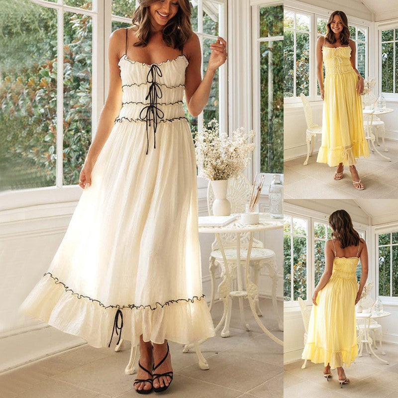 Seraphina Bow Front Maxi Dress