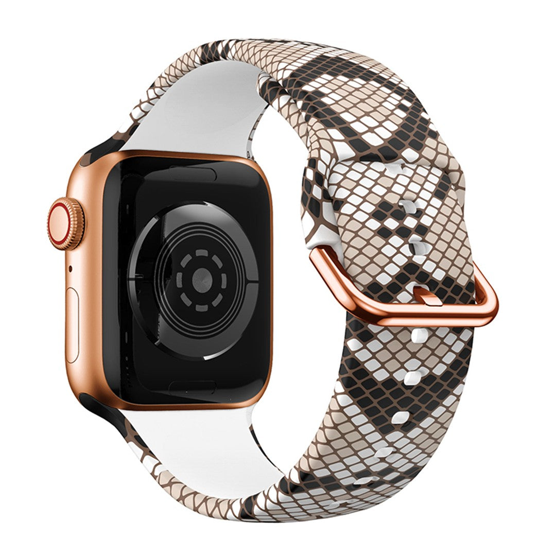 Solessa Printed Silicone Apple Watch Band – Fun & Colorful Designs