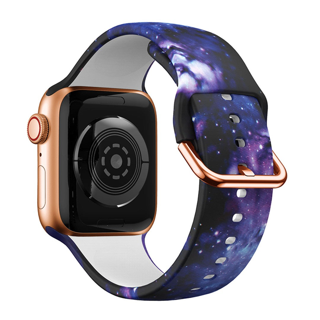 Solessa Printed Silicone Apple Watch Band – Fun & Colorful Designs
