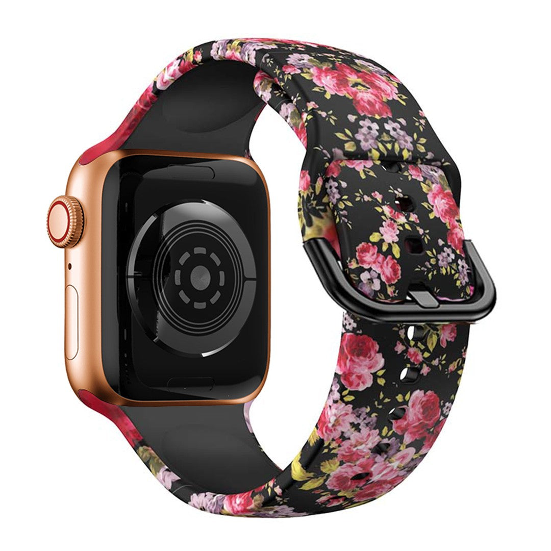 Solessa Printed Silicone Apple Watch Band – Fun & Colorful Designs