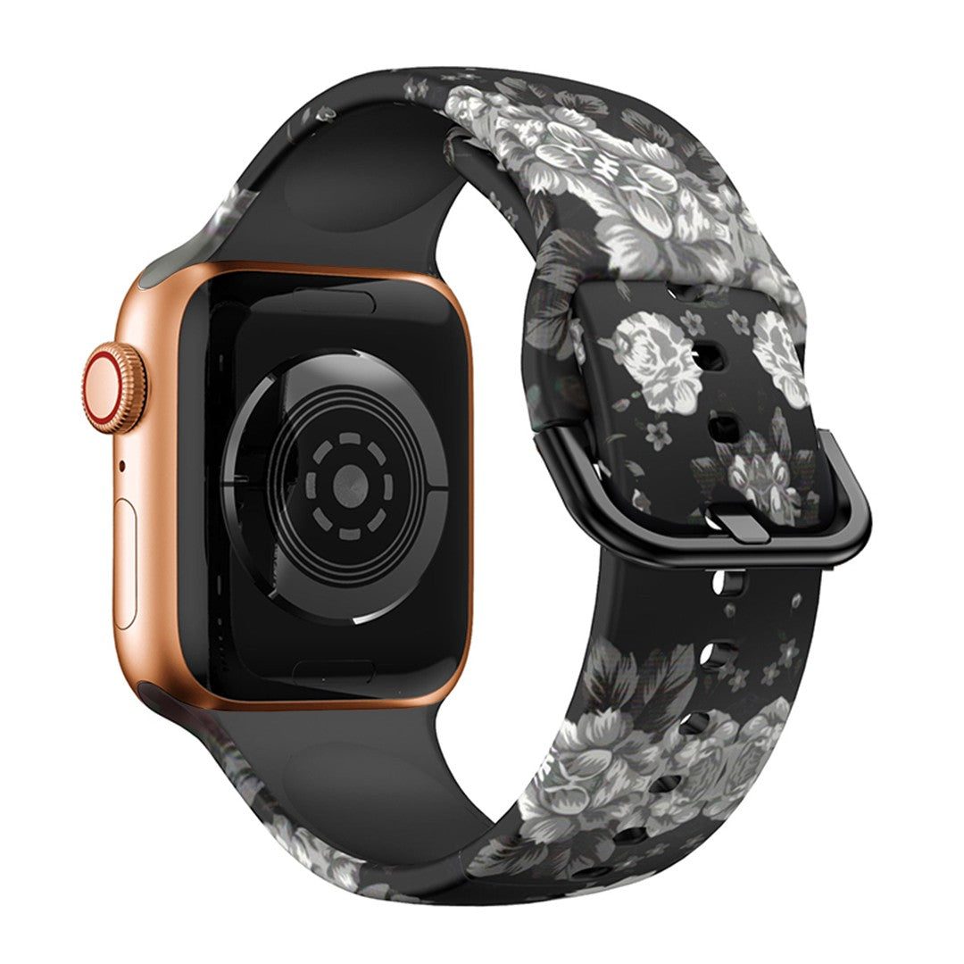 Solessa Printed Silicone Apple Watch Band – Fun & Colorful Designs