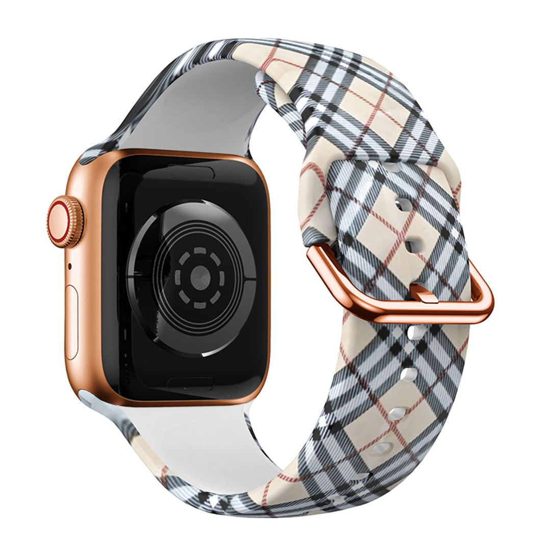 Solessa Printed Silicone Apple Watch Band – Fun & Colorful Designs