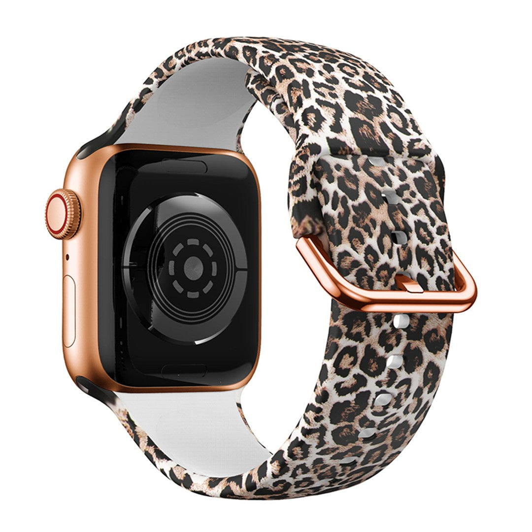 Solessa Printed Silicone Apple Watch Band – Fun & Colorful Designs
