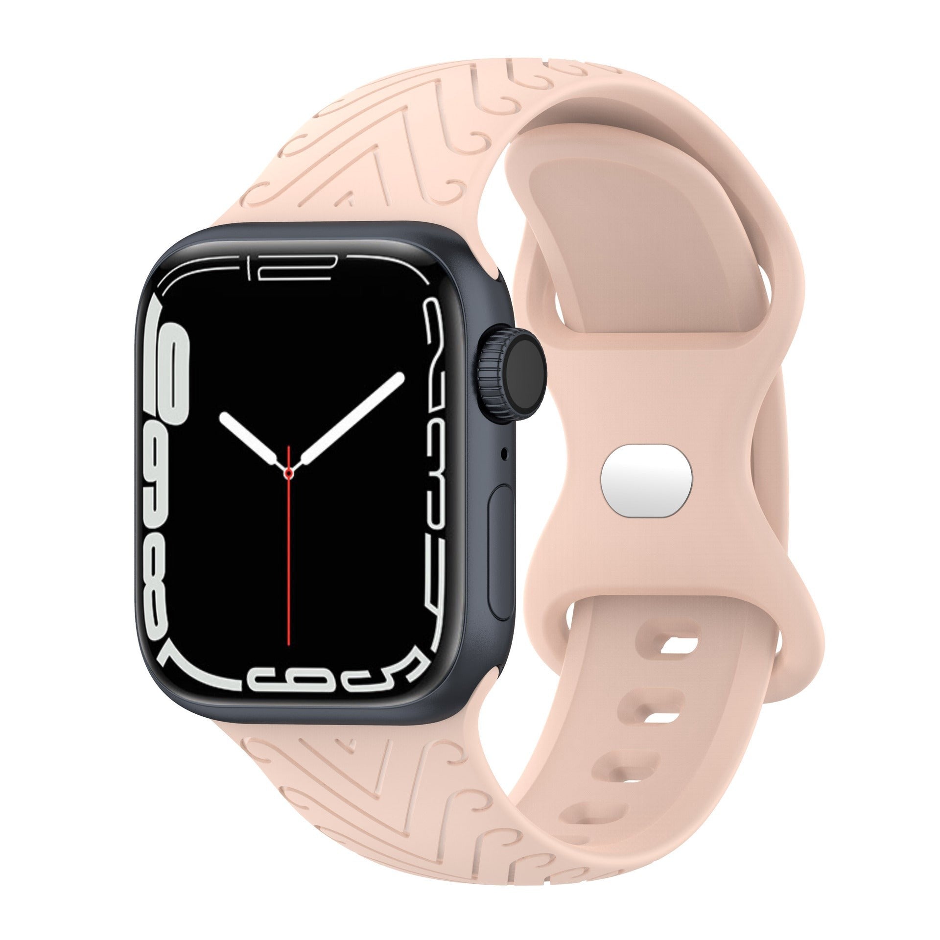 Solvéra FlowFlex Silicone Apple Watch Band – Waterproof & Stylish