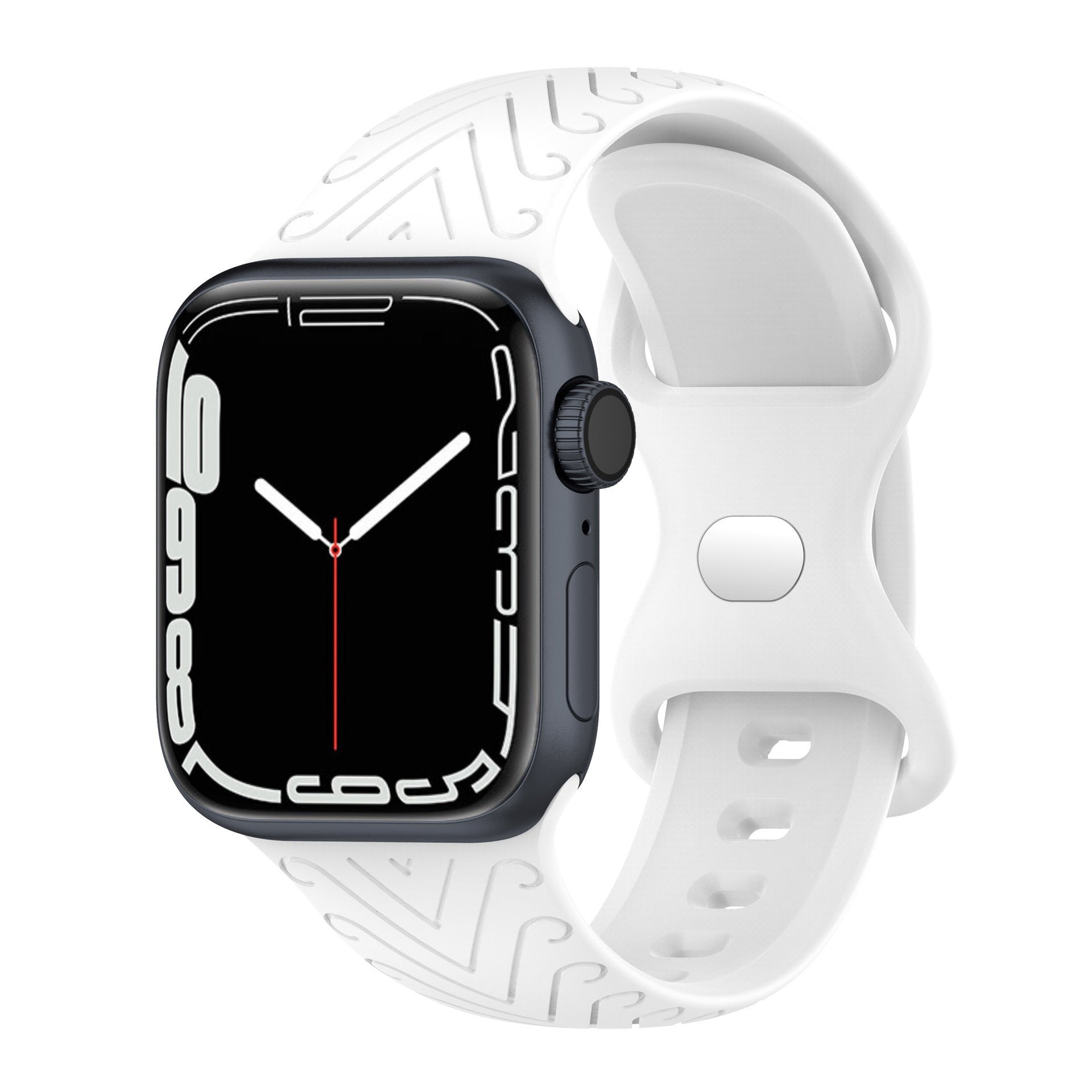 Solvéra FlowFlex Silicone Apple Watch Band – Waterproof & Stylish