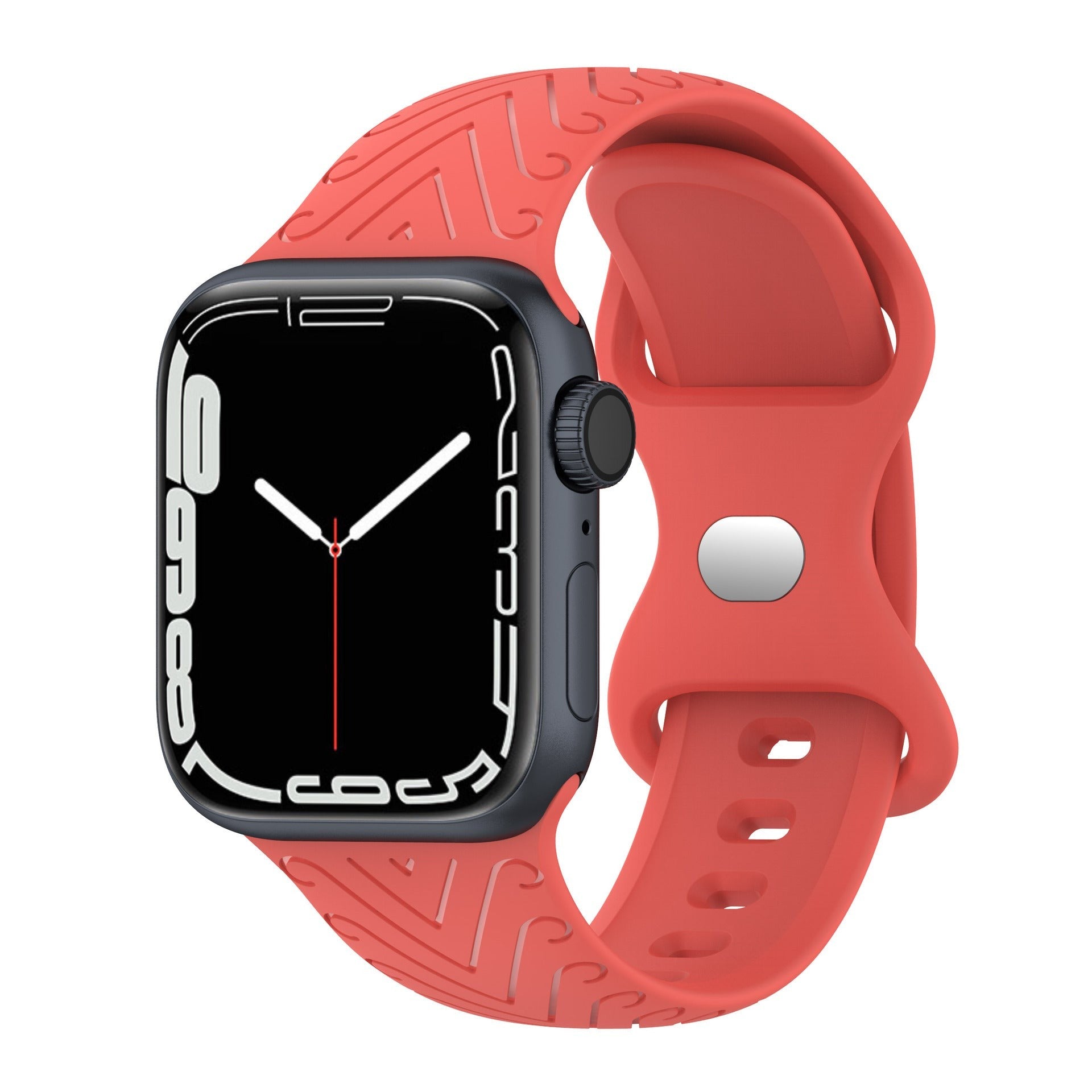 Solvéra FlowFlex Silicone Apple Watch Band – Waterproof & Stylish