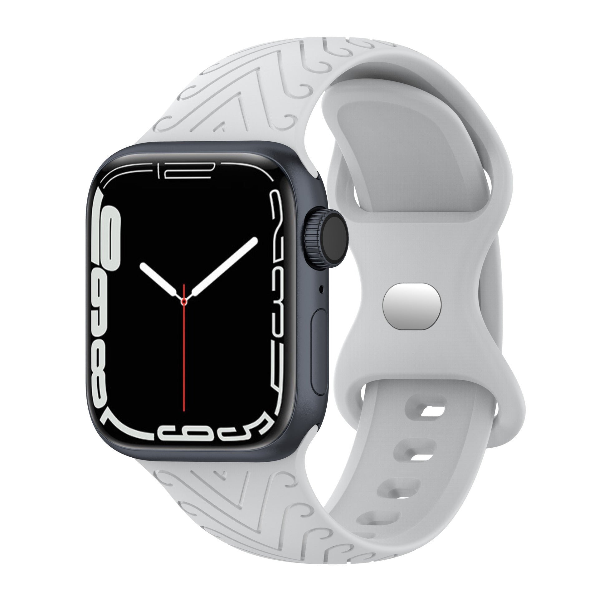 Solvéra FlowFlex Silicone Apple Watch Band – Waterproof & Stylish