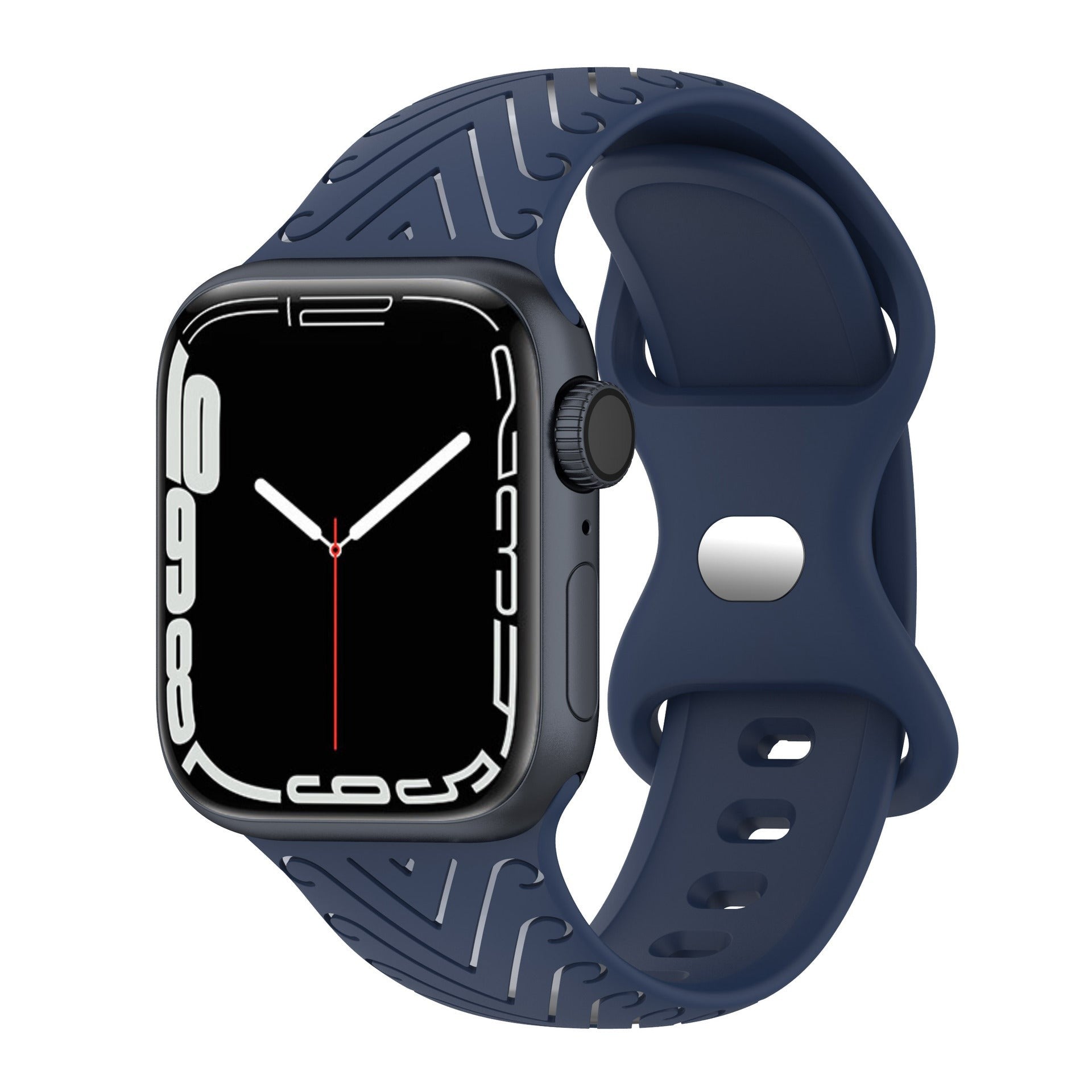 Solvéra FlowFlex Silicone Apple Watch Band – Waterproof & Stylish