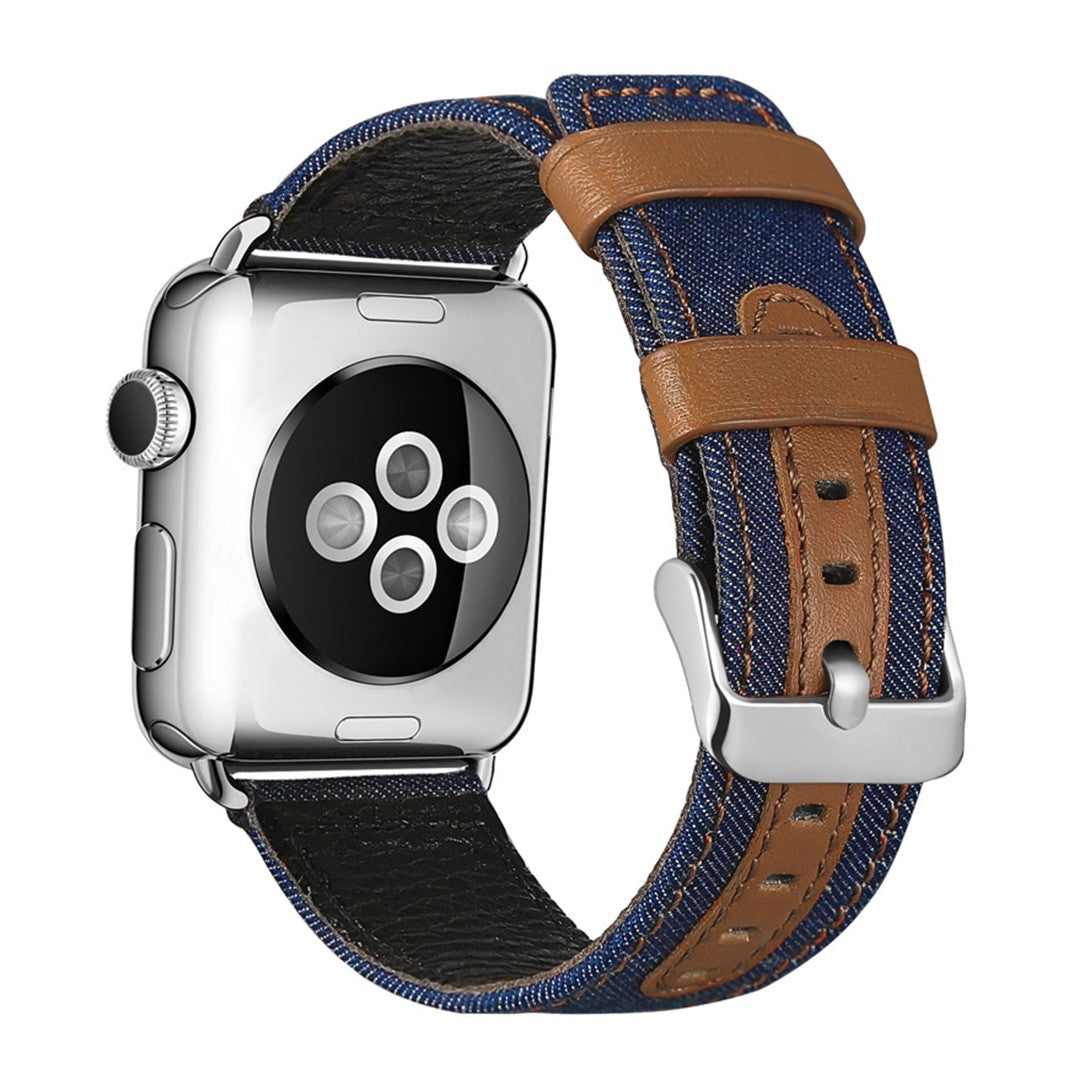 Valoura Fabric Leather Apple Watch Band – Premium Hybrid Design
