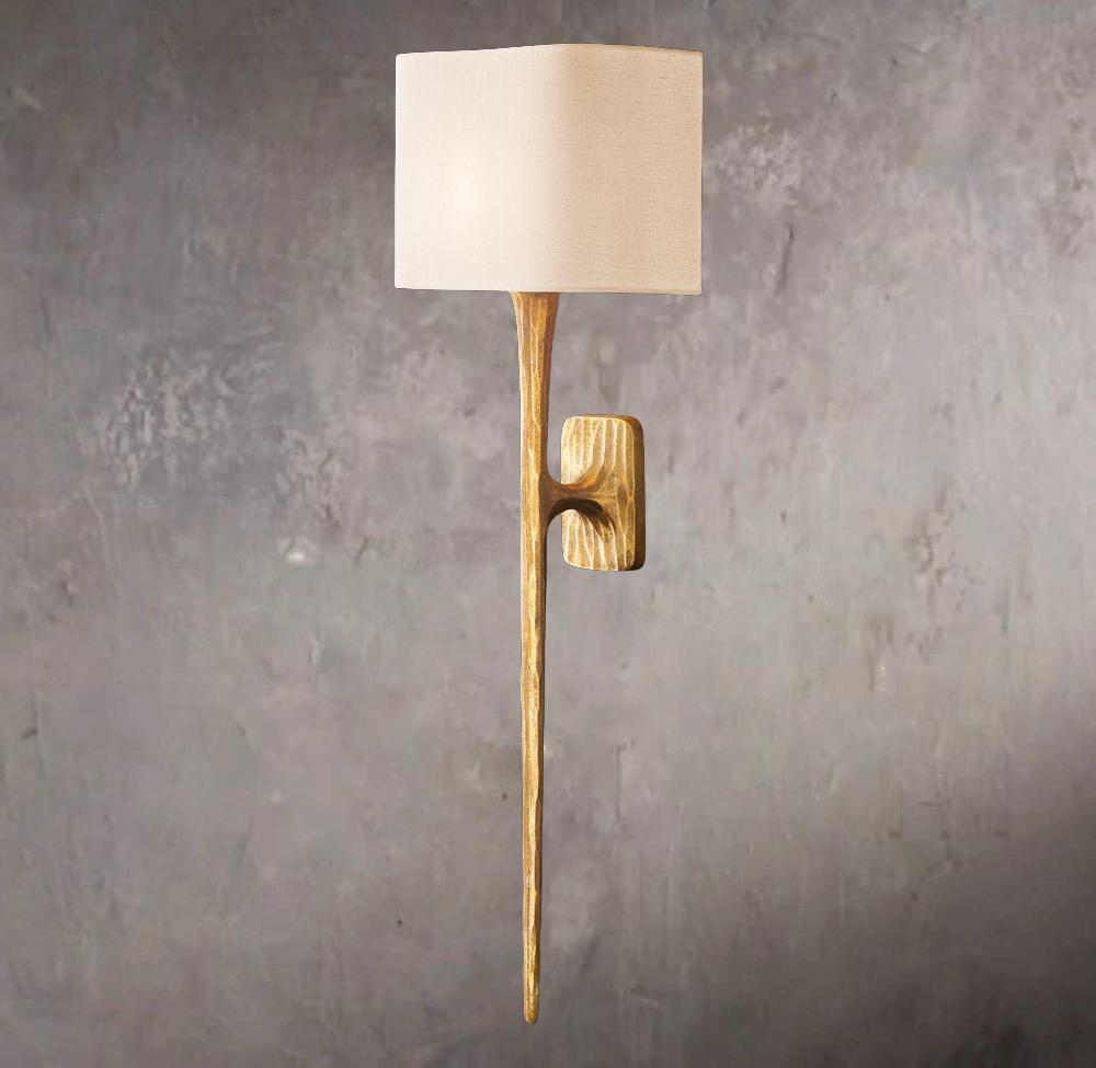 Thaddeus Grand Wall Shaded Sconce