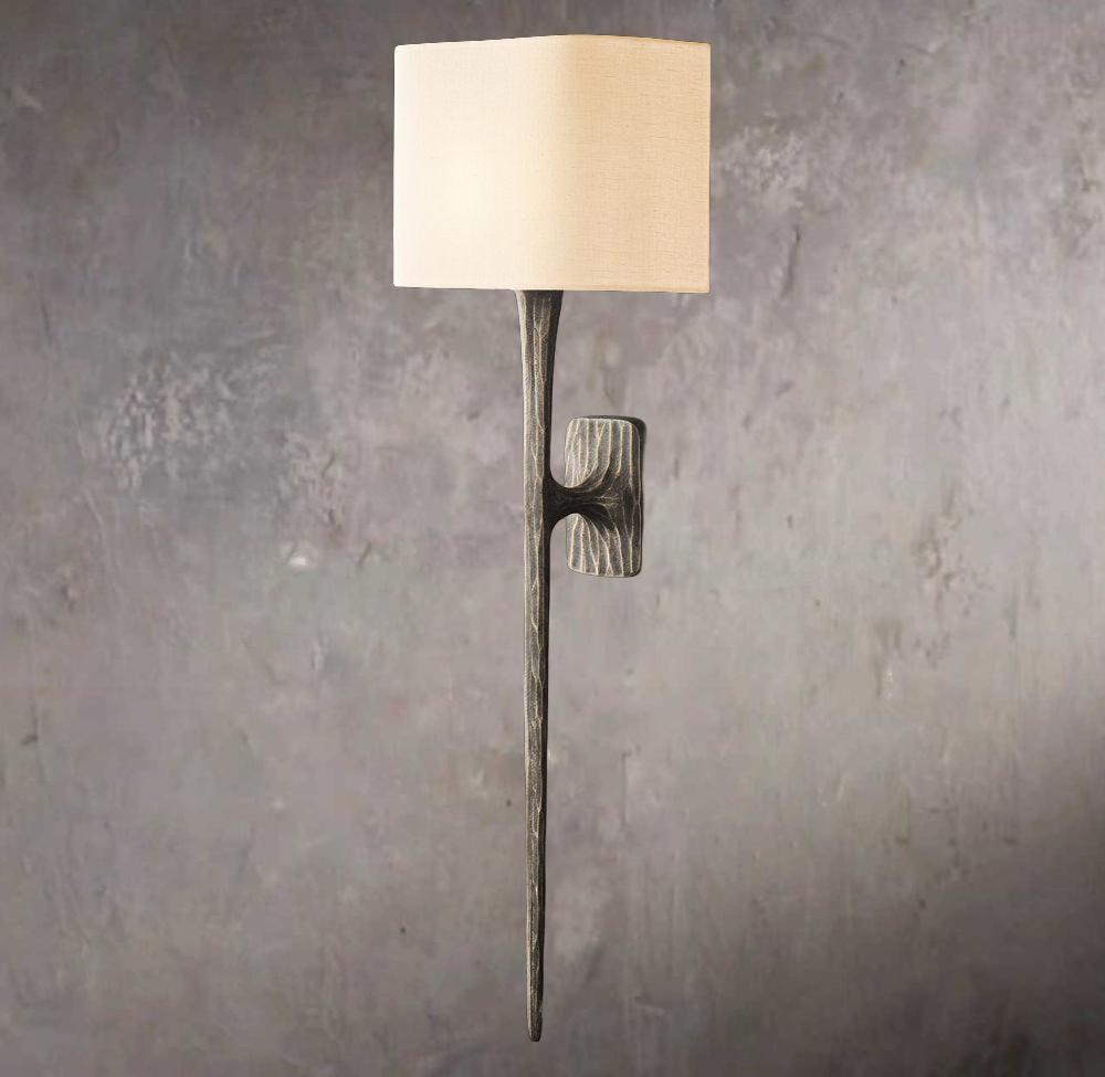 Thaddeus Grand Wall Shaded Sconce