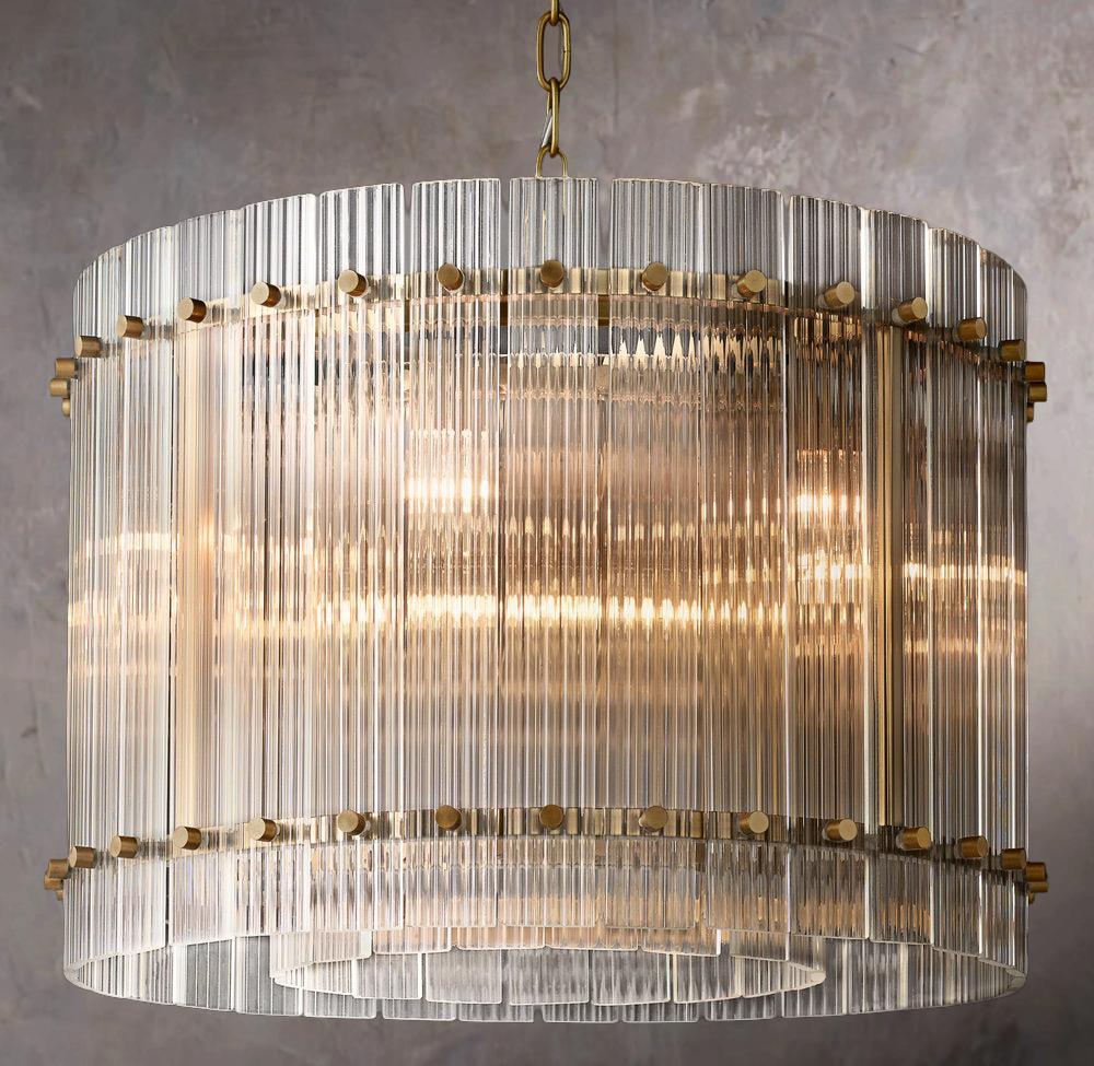 San Marco Circular Hanging Pendant Light 22"