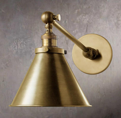 20th Century Library Wall Sconce