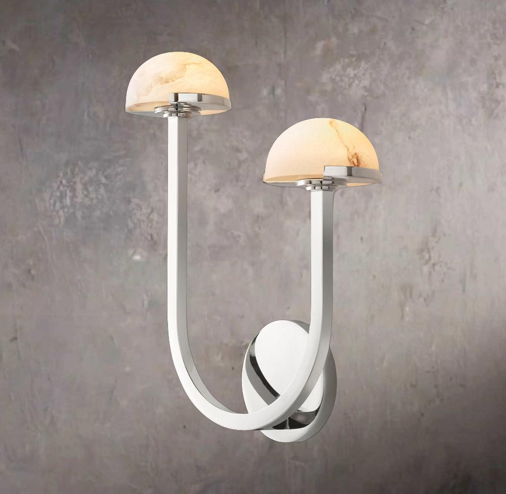 Pedras Dual Arm Right Wall Sconce