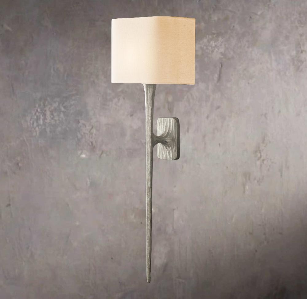 Thaddeus Grand Wall Shaded Sconce