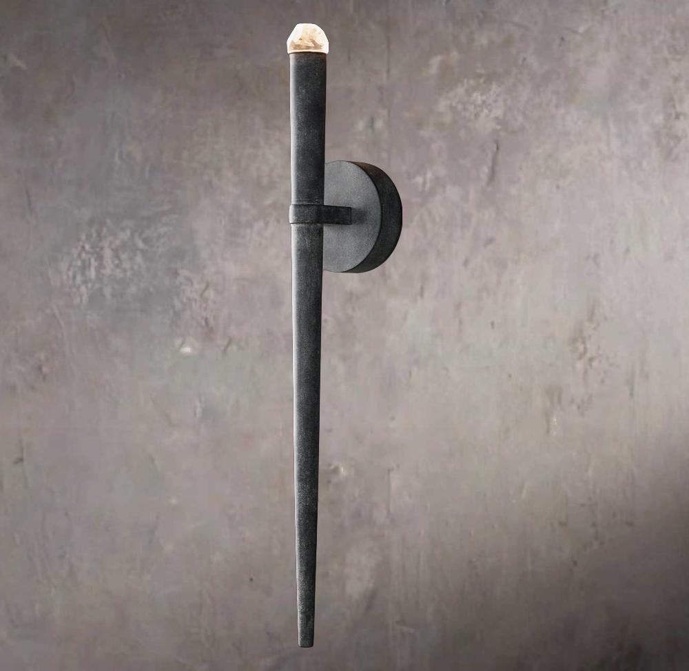 Aquitania Torch Wall Sconce