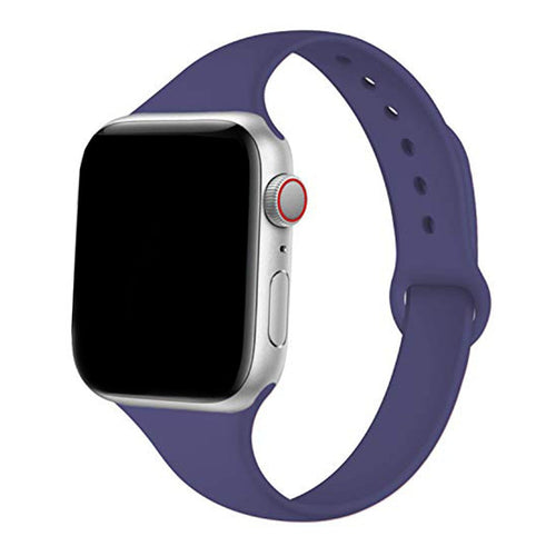 Aurivelle Slim Silicone Apple Watch Band – Minimalist Waterproof Design