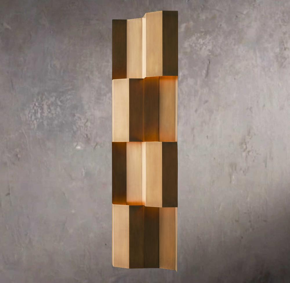 Contemporary Grid Wall Sconce
