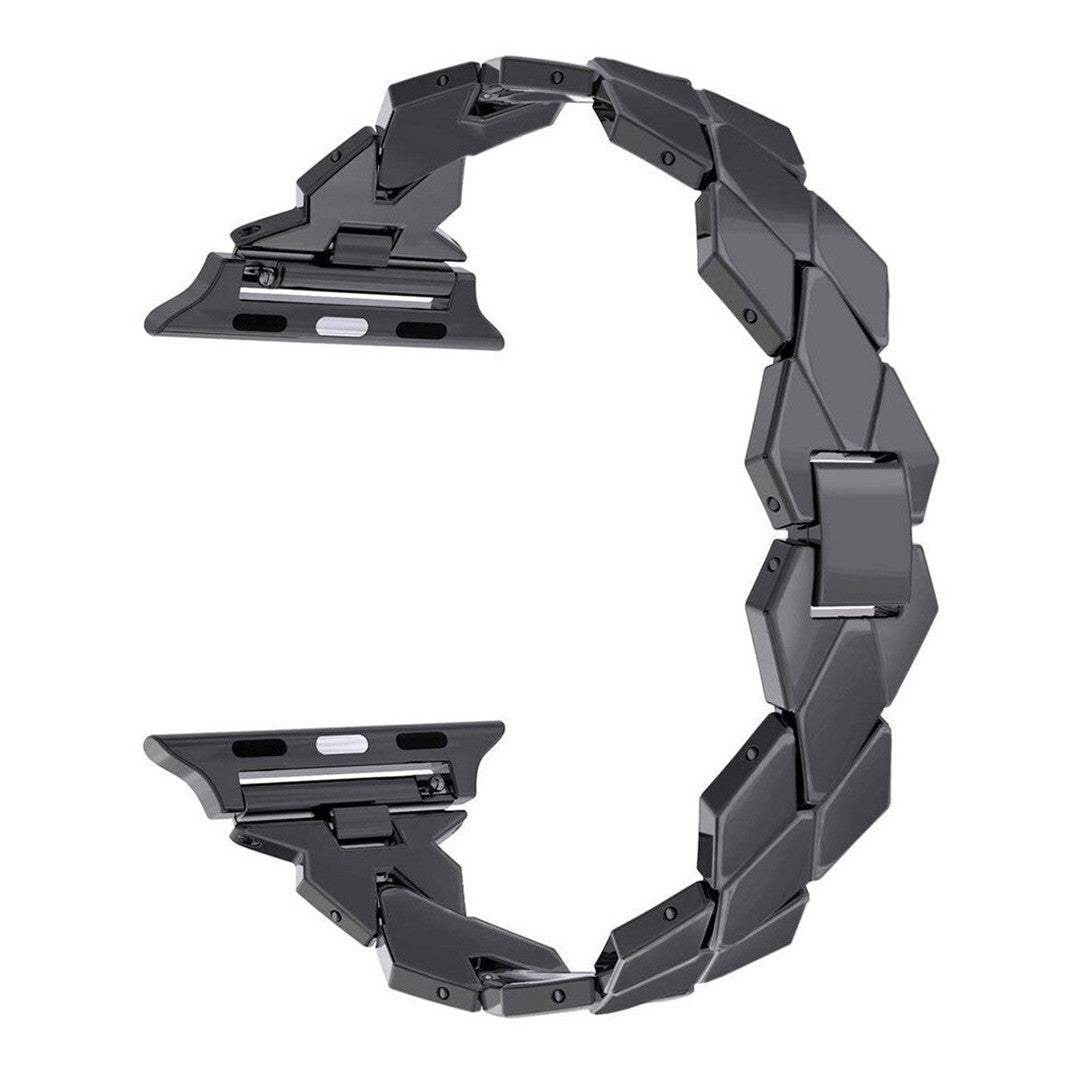 Calivra Lux Diamond Bracelet Apple Watch Band – Slim Stainless Steel Design