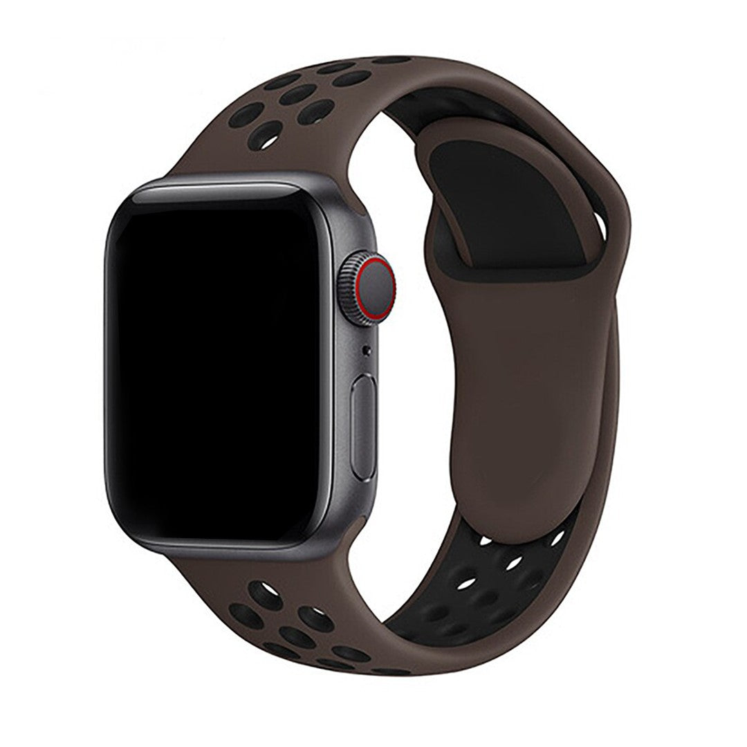 Calivra Sport Silicone Apple Watch Strap – Soft & Breathable Fit