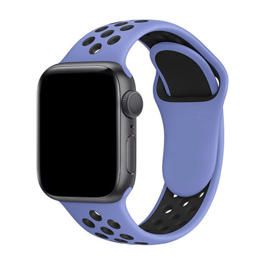 Calivra Sport Silicone Apple Watch Strap – Soft & Breathable Fit