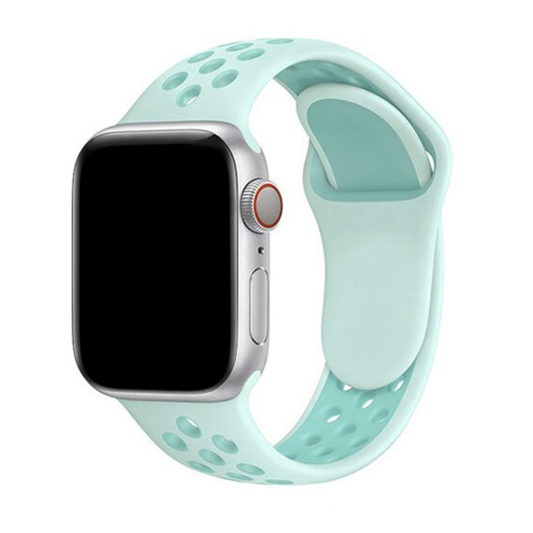 Calivra Sport Silicone Apple Watch Strap – Soft & Breathable Fit