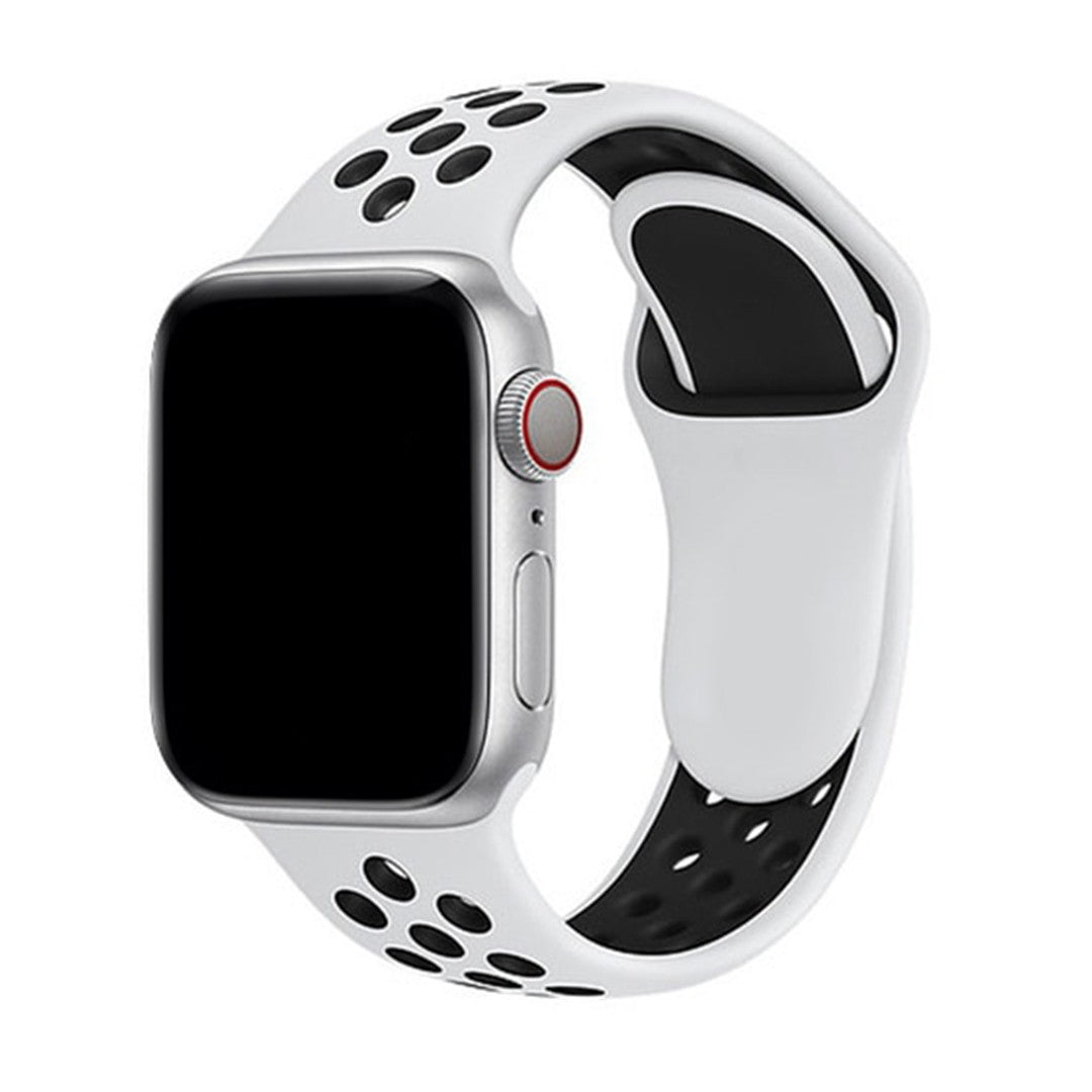 Calivra Sport Silicone Apple Watch Strap – Soft & Breathable Fit