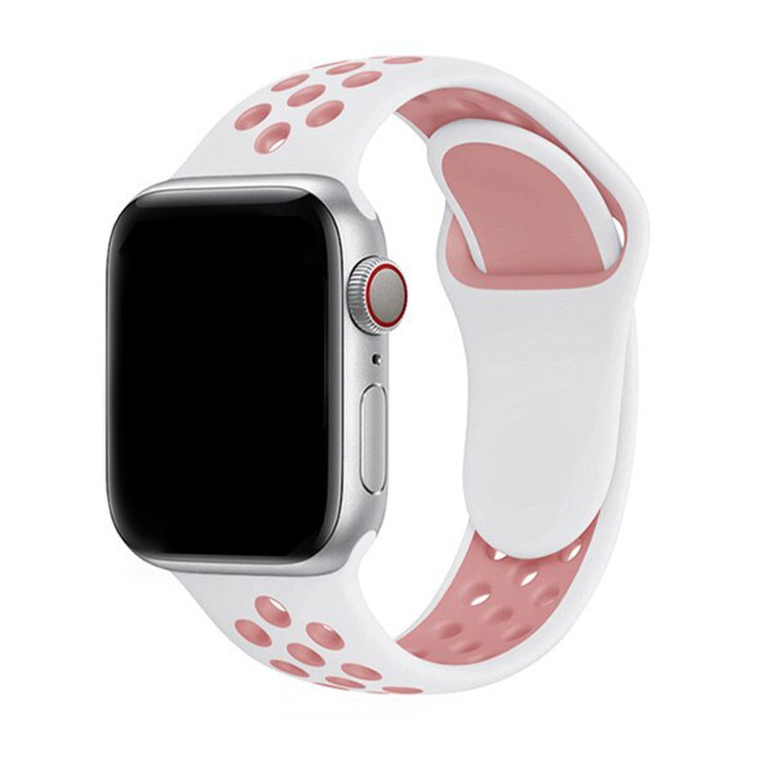 Calivra Sport Silicone Apple Watch Strap – Soft & Breathable Fit
