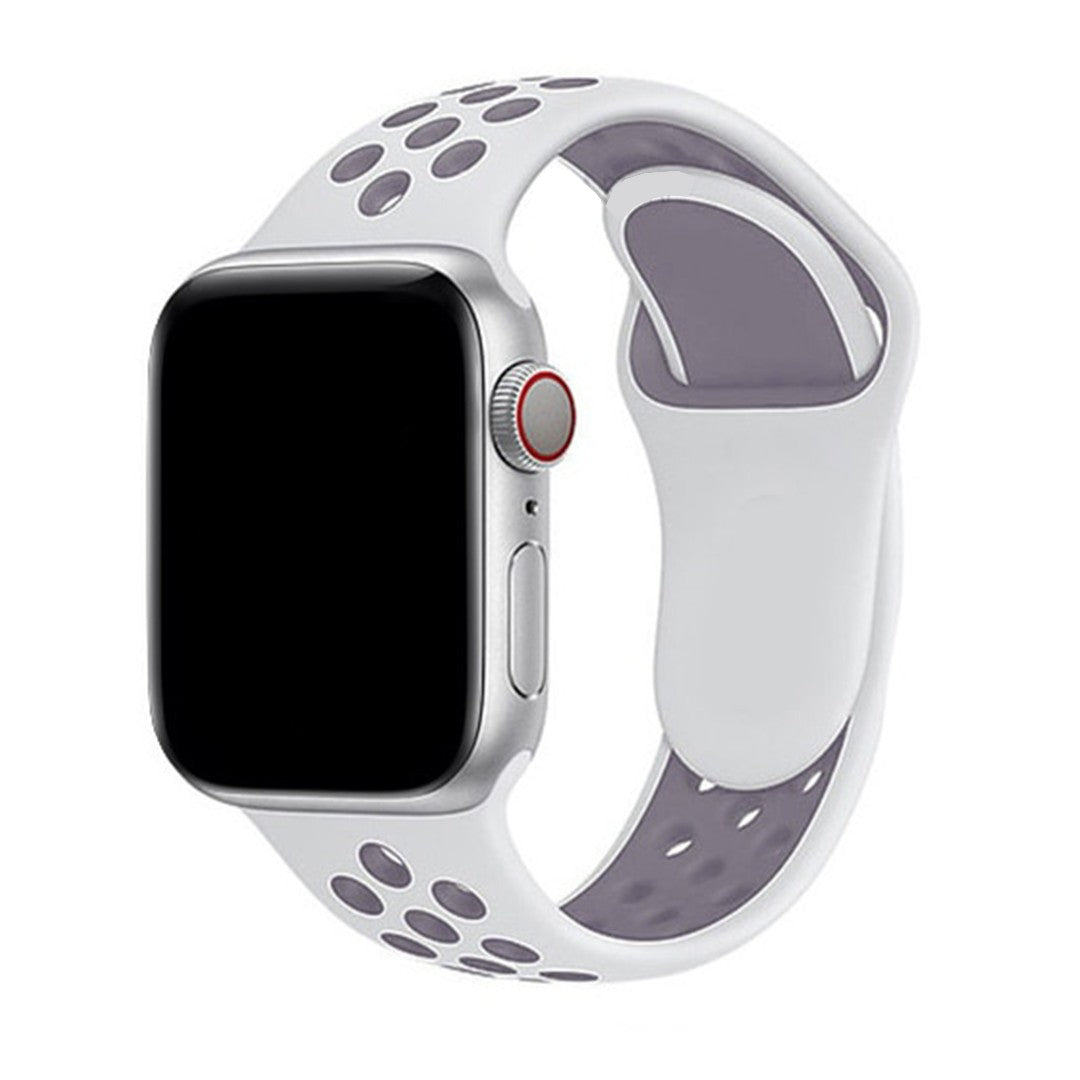 Calivra Sport Silicone Apple Watch Strap – Soft & Breathable Fit