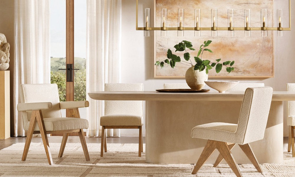 Linear Blown Glass Rod Chandelier