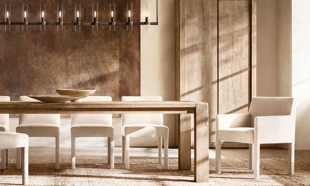 Linear Blown Glass Rod Chandelier