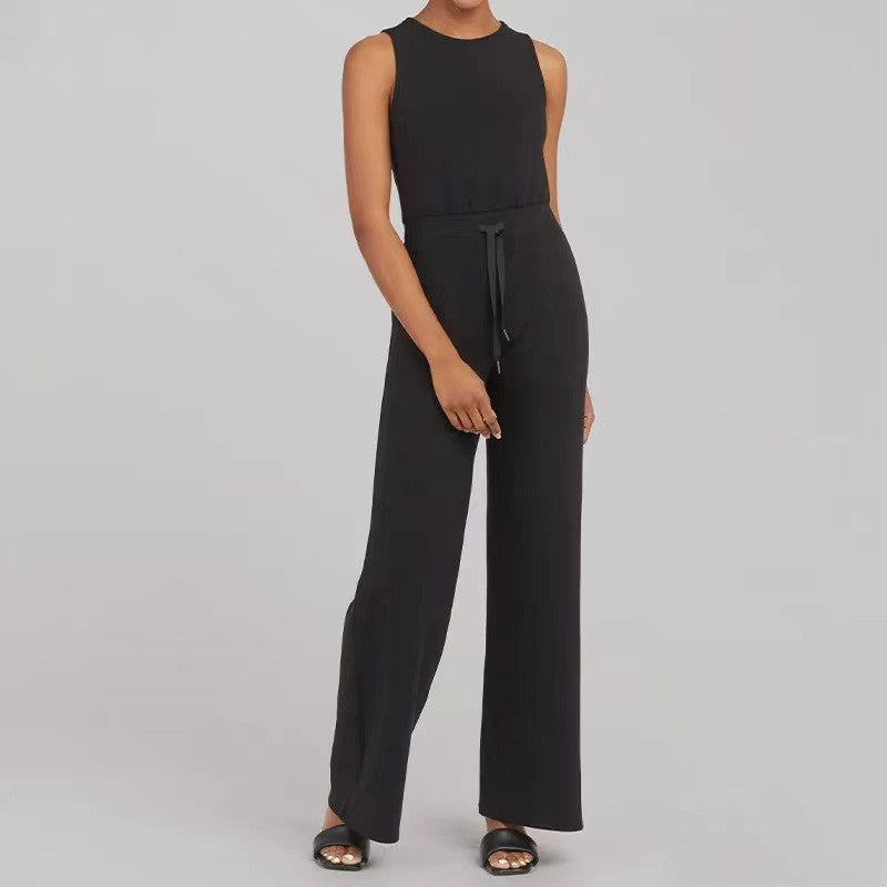 Liora Tie Waist Jumpsuit