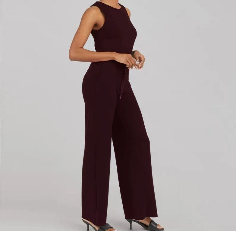 Liora Tie Waist Jumpsuit