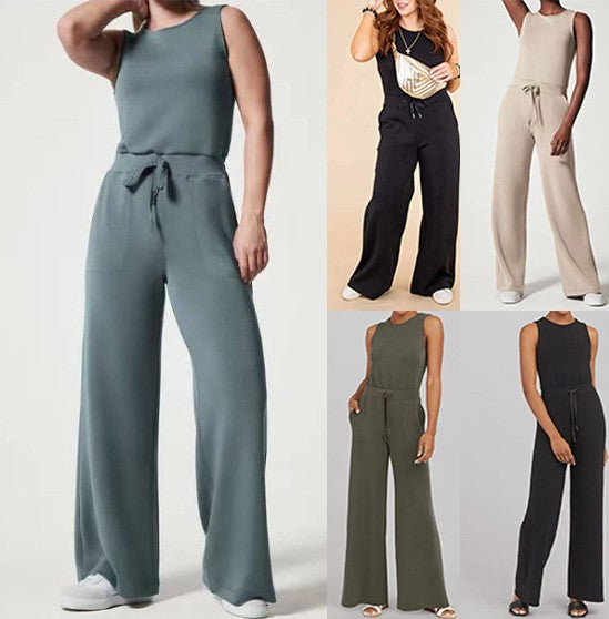 Liora Tie Waist Jumpsuit