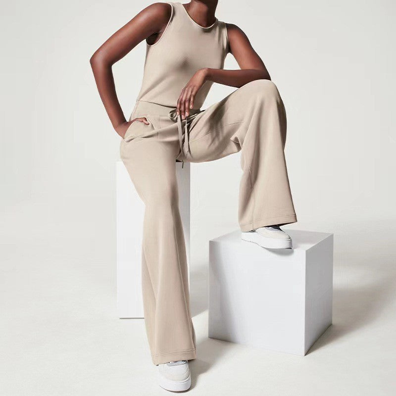 Liora Tie Waist Jumpsuit