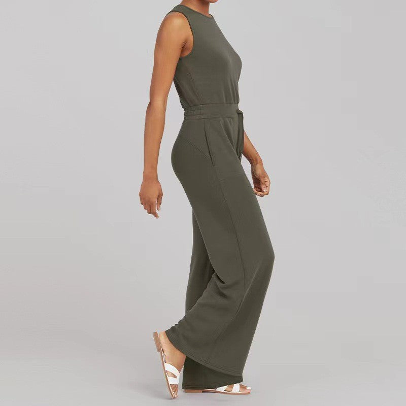 Liora Tie Waist Jumpsuit