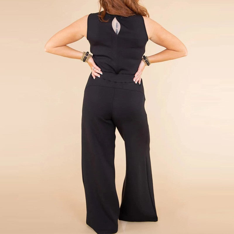 Liora Tie Waist Jumpsuit